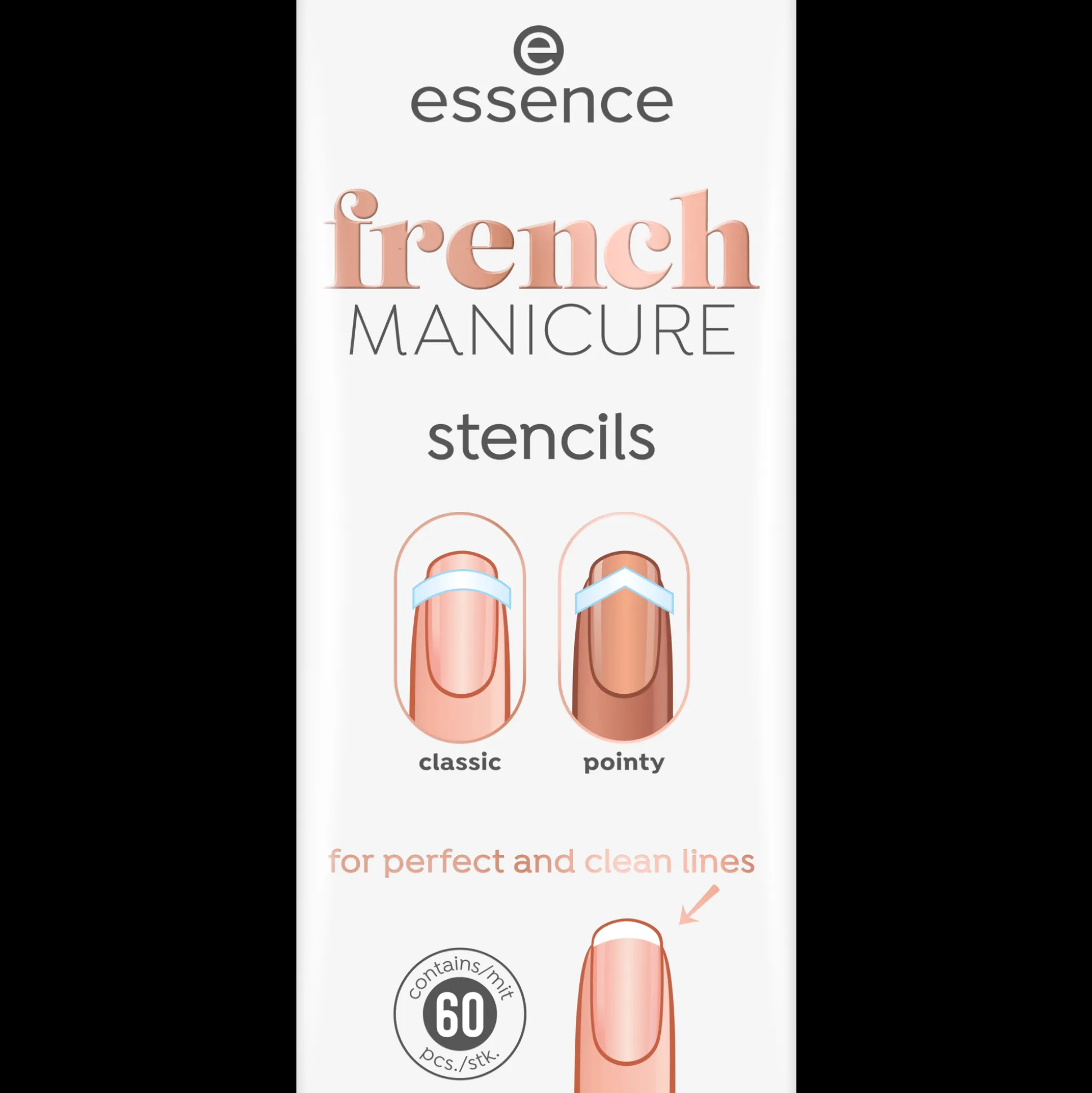 french MANICURE sjablonen^essence Hot