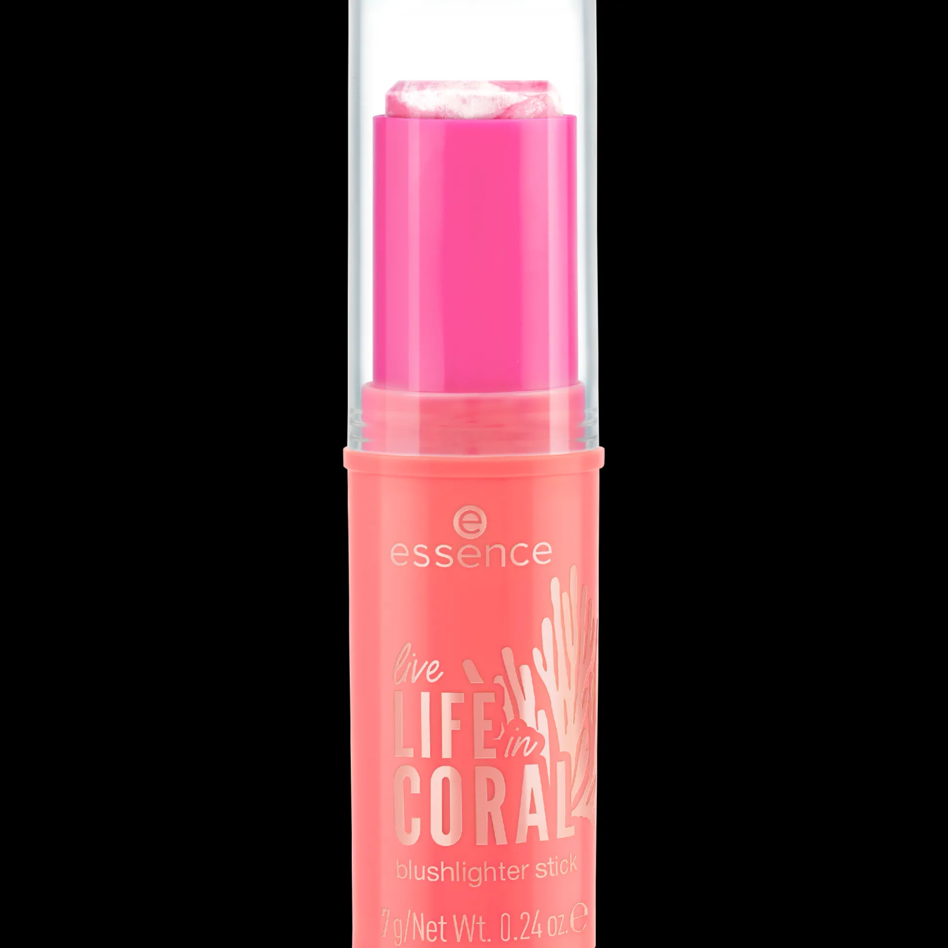 live LIFE in CORAL blushlighter stick^essence Best