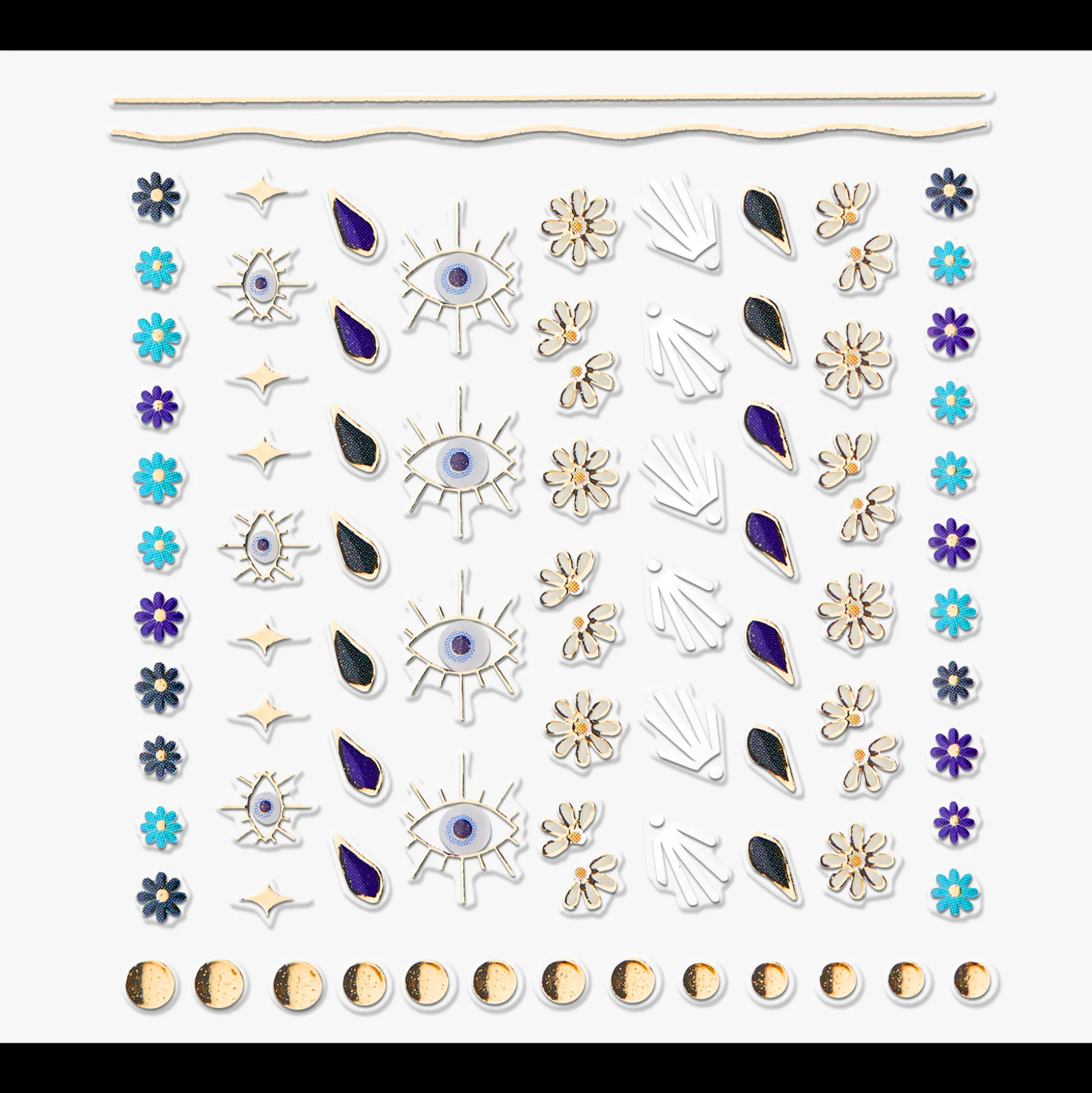 stay bold, it's GOLD nagelsticker^essence Outlet