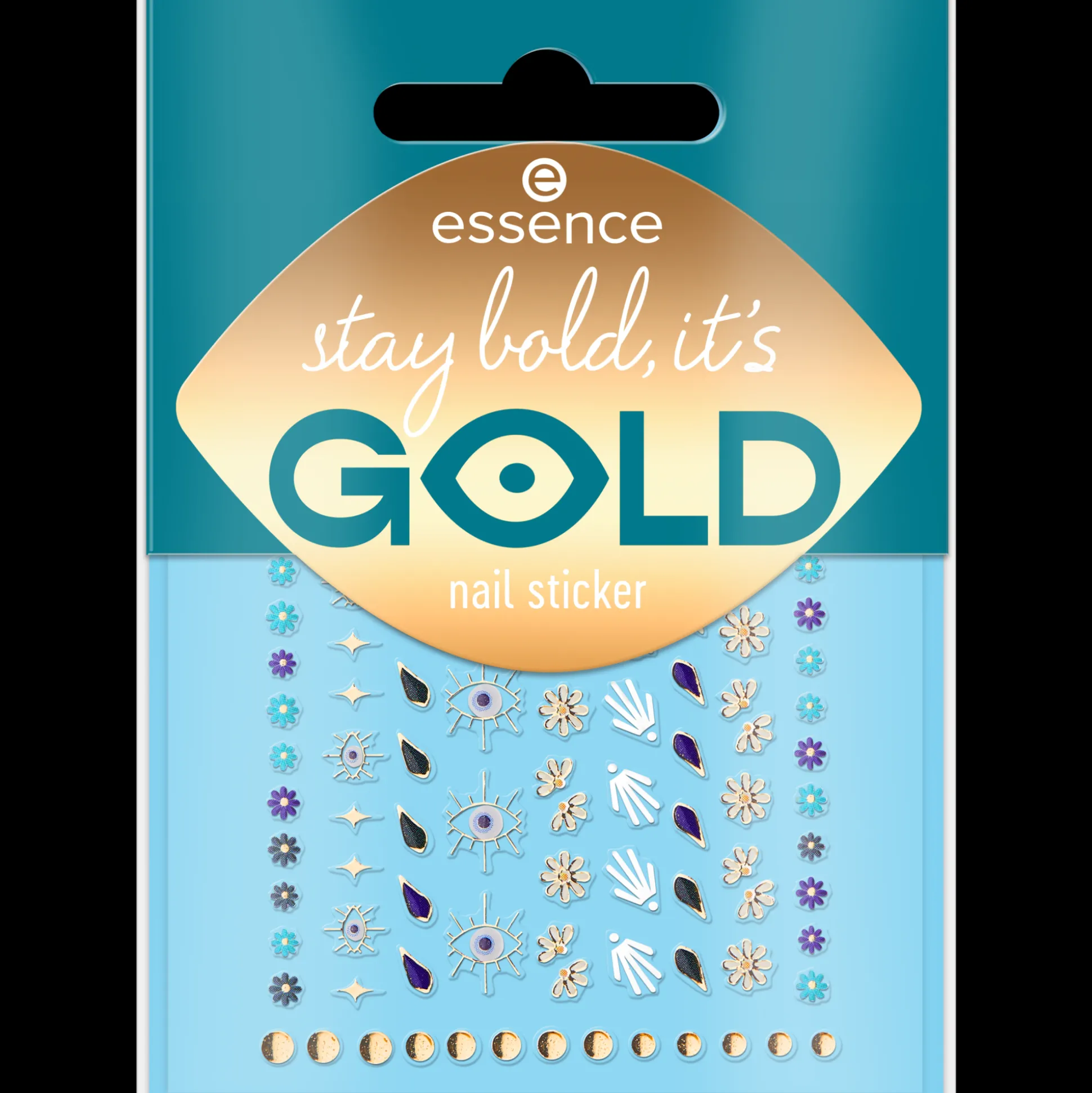 stay bold, it's GOLD nagelsticker^essence Outlet